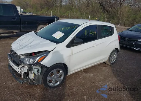2019 Chevrolet Spark Ls Manual из США, поврежденный, VIN KL8CA6SA2KC815975